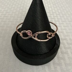 Rose Gold Tone Bangle Bracelet